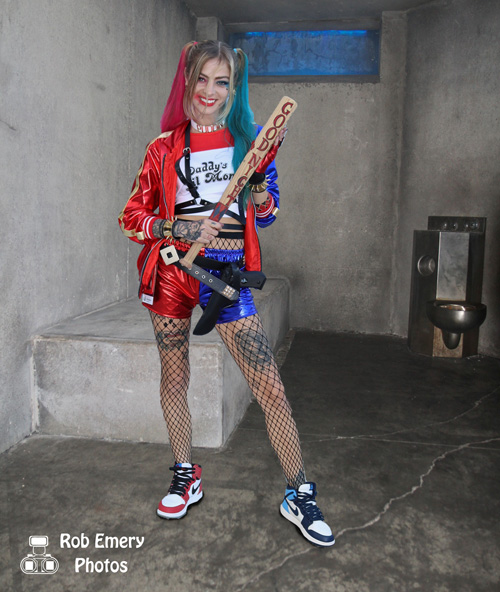 Daddy's lil' monster, Harley Quinn, released from prison to join the Suicide Squad